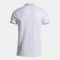 JOMA CONFORT CLASSIC RÖVID UJJÚ POLO FEHÉR-KÉK
