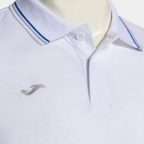 JOMA CONFORT CLASSIC RÖVID UJJÚ POLO FEHÉR-KÉK